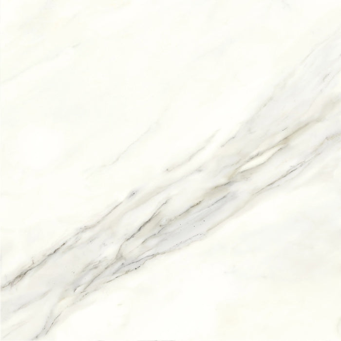 Calacatta Porcelain Superwhite Satin Rec Tile Satin 1