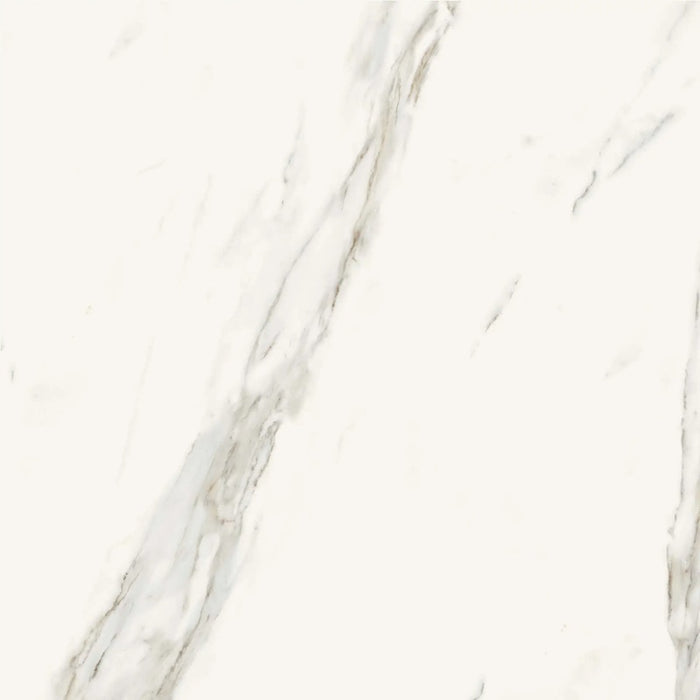 Calacatta Porcelain Superwhite Satin Rec Tile Satin 1