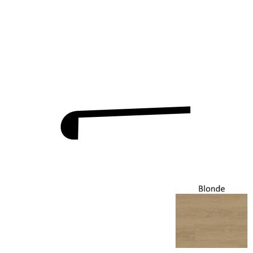 Iris Vinyl SN Blonde Round Stair Noses Embossed 1
