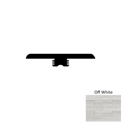 Iris Vinyl TM Off White T Molding Embossed 1