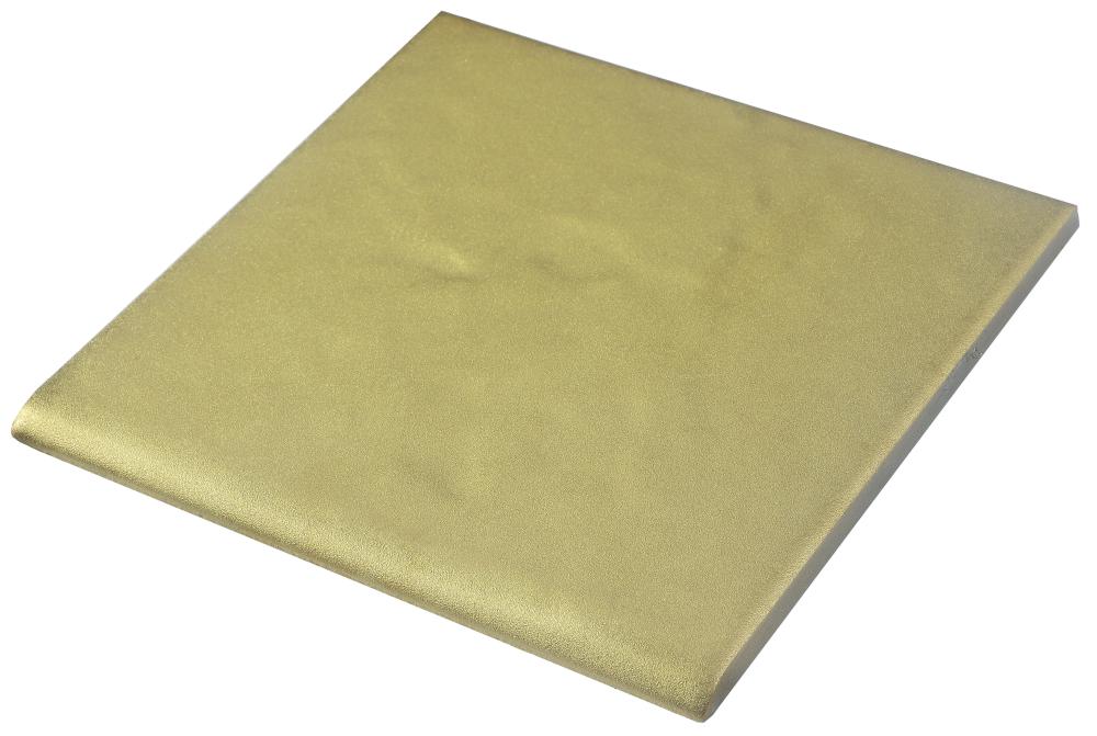 Tahiti & Golden Stone Porcelain Golden Stone Bullnose Matte 1