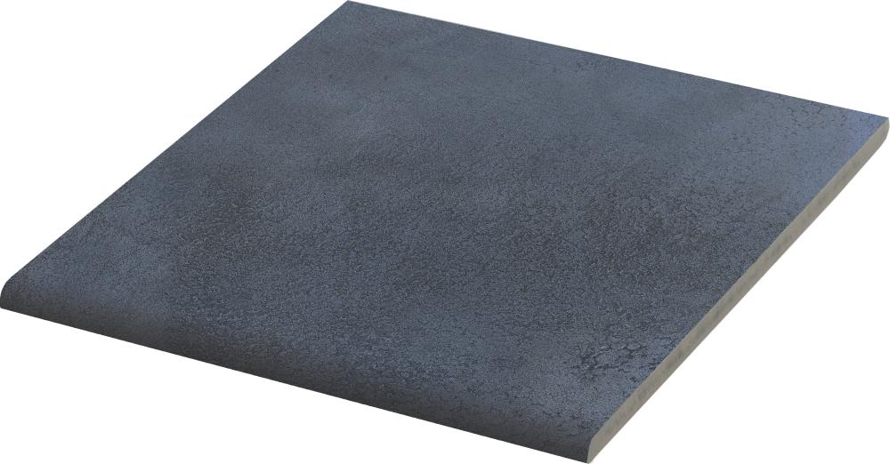 Greenland Porcelain Cobalt Bullnose Matte 1