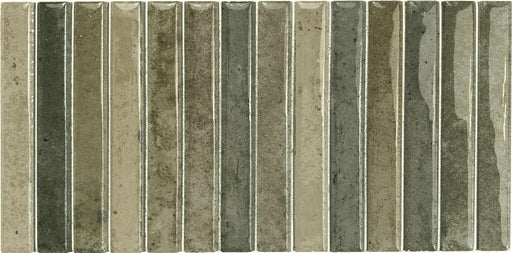 Kit-Kat Porcelain Musgo Mosaic Glossy 1