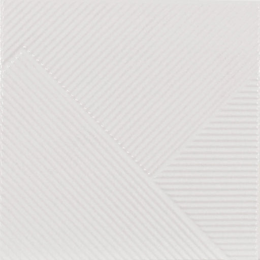 Stripes Ceramic Mix Glacier Tile Satin 1