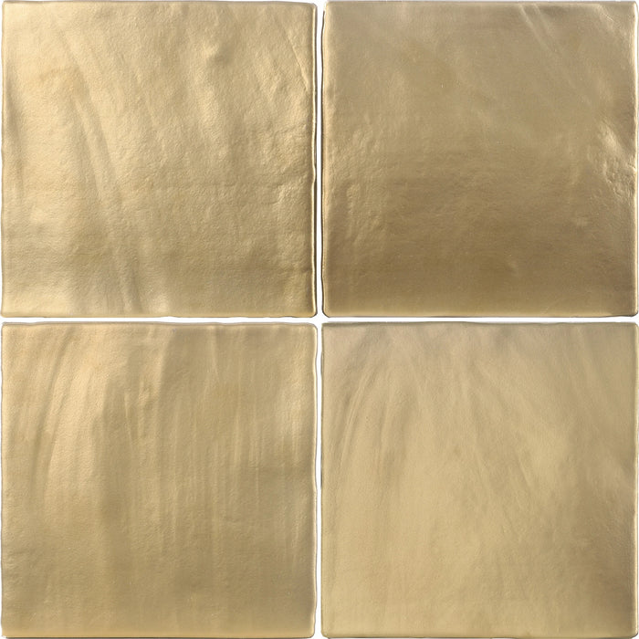 Tabarca Ceramic Gold Tile Matte 1