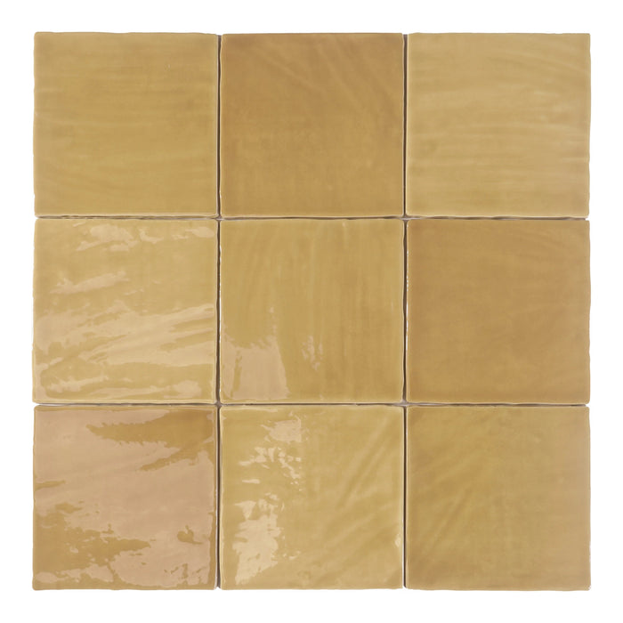Tabarca Ceramic Miel Tile Glossy 1