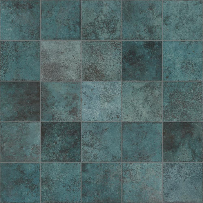 Tahiti & Golden Stone Porcelain Turquoise Anti-Slip Tile Matte 1