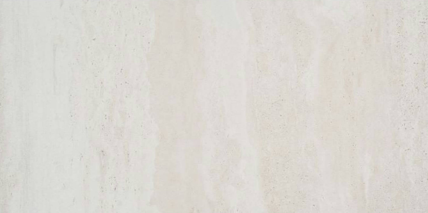 Full Tile Sample - Roccia Di Roma Ivory (New) Porcelain Tile - 12" x 24" x 8 MM Matte