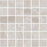 Full Sheet Sample - Roccia Di Roma Silver Porcelain Mosaic - 12" x 12" x 9 MM Matte