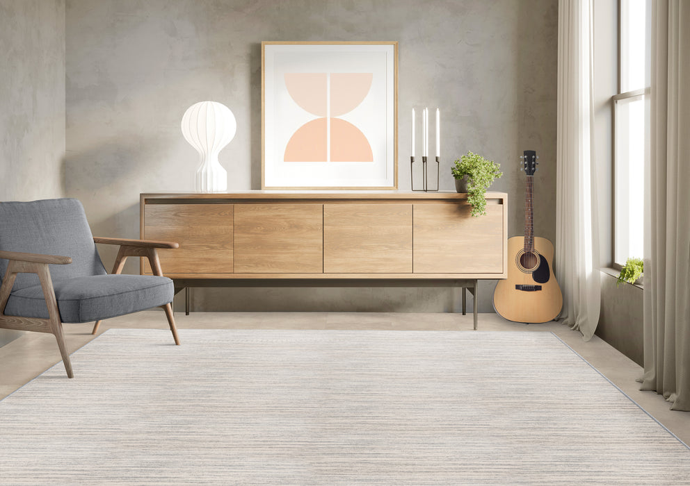 Rock Star Polypropylene & Polysilk Alabaster 30521 Carpet Textured 3