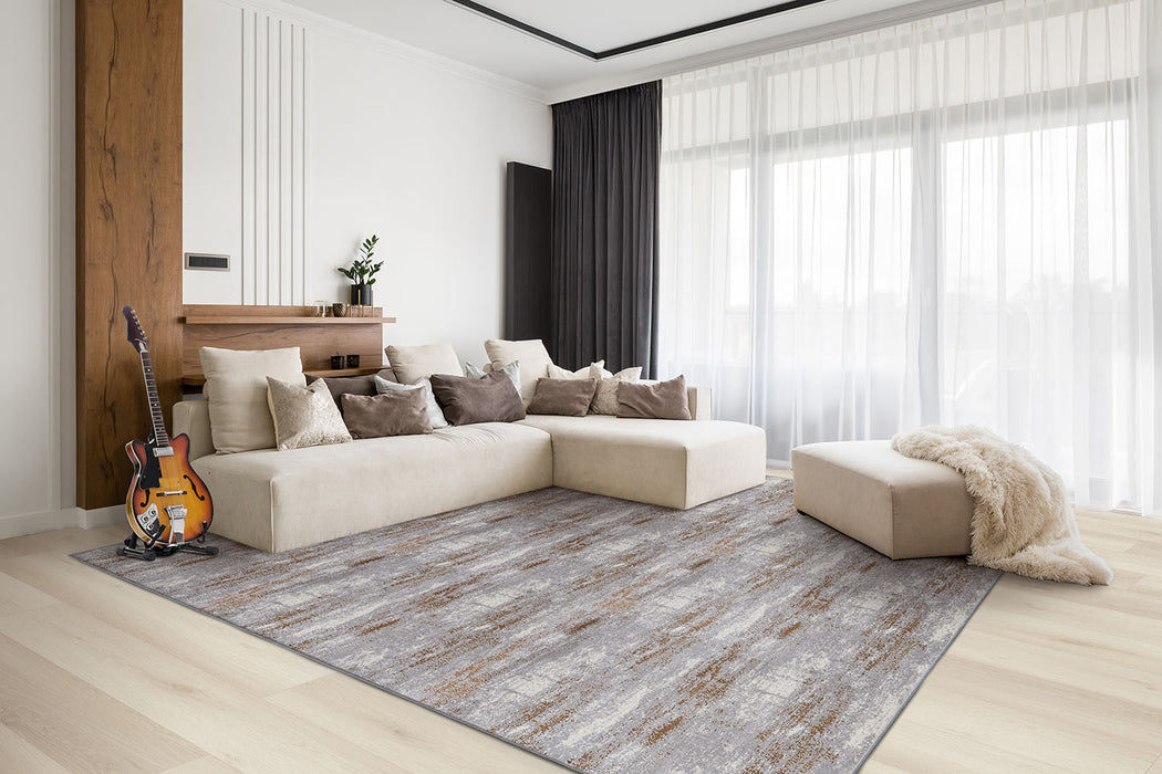 Rock And Roll Polypropylene & Polysilk Spice 36911 Carpet Textured 3