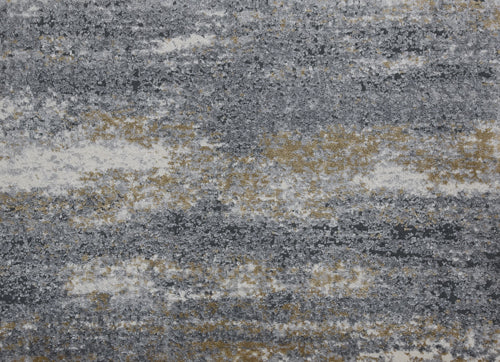 Rock And Roll Polypropylene & Polysilk Golden 36914 Carpet Textured 1
