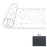 VersaTREAD Rubber Black Rubber Flooring Roll  1