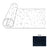 VersaTREAD Rubber Blue Rubber Flooring Roll  1