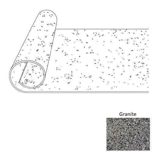 VersaDUEL Rubber Granite Rubber Flooring Roll  1