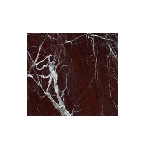 Full Tile Sample - Rosso Levanto Marble Tile - 4" x 4" x 3/8" Tumbled