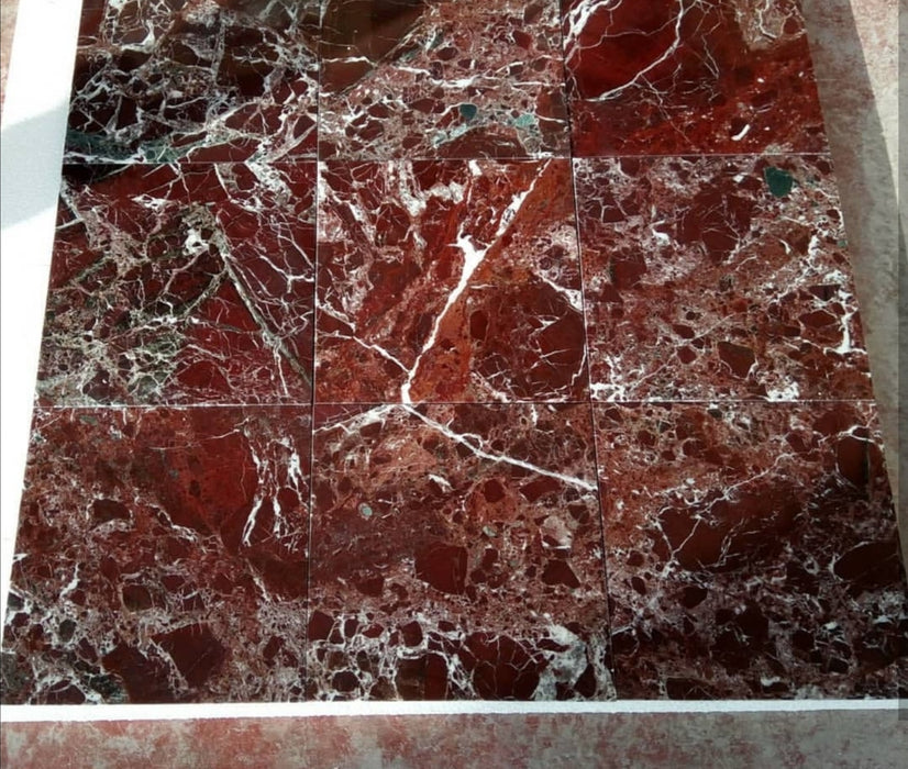 Rosso Levanto Marble Tile Polished 4