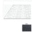 VersaDUEL Rubber Black Rubber Flooring Tile  1