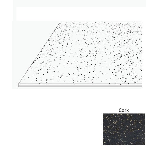 VersaDUEL Rubber Cork Rubber Flooring Tile  1