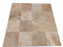 Full Tile Sample - Rustic Walnut Travertine Tile - 12" x 12" x 1/2" Unfilled & Honed