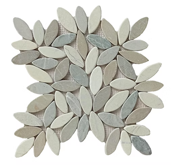 Pebble Floresta Interlocking Mosaic Honed 1