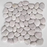 Pebble Timor White Interlocking Mosaic Honed 1