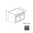 Framed Shaker Deluxe Wood Modern Slate Base Cabinet Natural clear coat 1