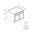 Framed Shaker Premium Wood Micro White Shaker Base Cabinet Natural clear coat 1