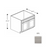 Framed Shaker Premium Wood Grey Shaker Base Cabinet Natural clear coat 1