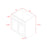 Mallorca White Wood Base Cabinet 4