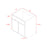 Shady White Wood Base Cabinet 4