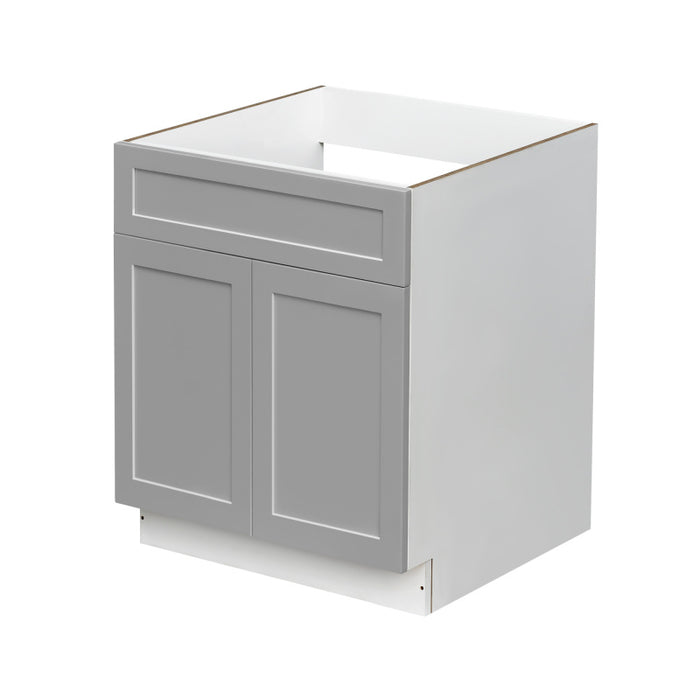 Mallorca Dolphin Gray Wood Base Cabinet 1