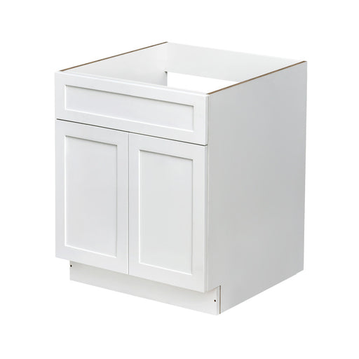 Mallorca White Wood Base Cabinet 1