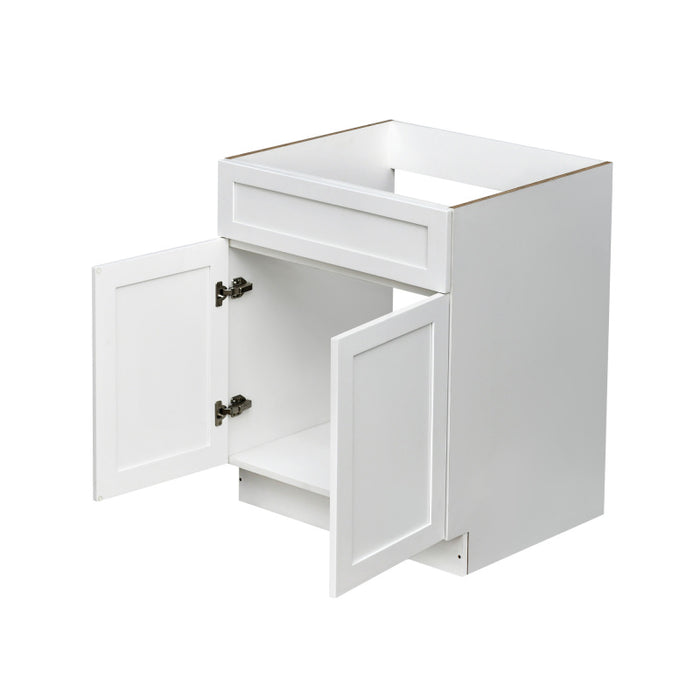 Mallorca White Wood Base Cabinet 2