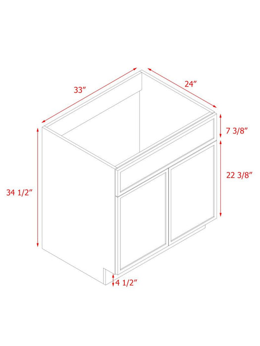 Shady Oak Wood Base Cabinet 4