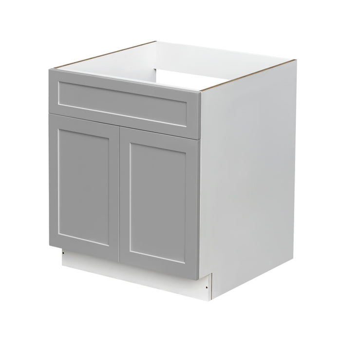 Mallorca Dolphin Gray Wood Base Cabinet 1