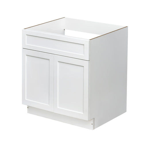 Mallorca White Wood Base Cabinet 1
