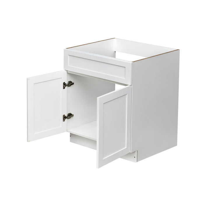 Mallorca White Wood Base Cabinet 2