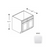 Framed Shaker Premium Wood Micro White Shaker Base Cabinet Natural clear coat 1