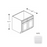 Framed Shaker Premium Wood White Shaker Base Cabinet Natural clear coat 1