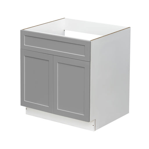 Mallorca Dolphin Gray Wood Base Cabinet 1