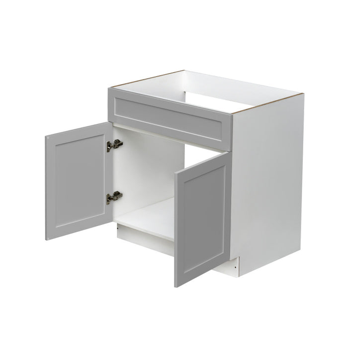 Mallorca Dolphin Gray Wood Base Cabinet 2