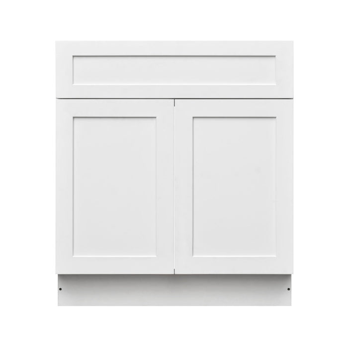 Mallorca White Wood Base Cabinet 3