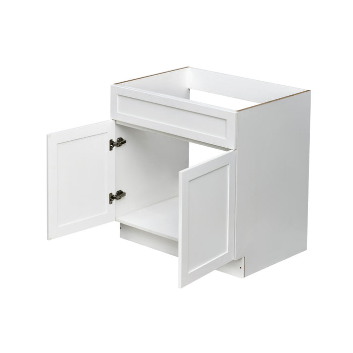 Mallorca White Wood Base Cabinet 2