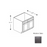 Framed Shaker Deluxe Wood Modern Slate Base Cabinet Natural clear coat 1