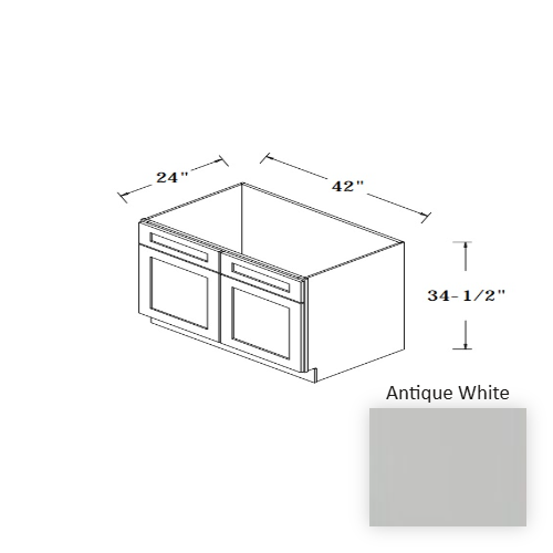 Sterfic SKU - VSB3621DR-ON. Oak. 36" x 34.5" Bathroom Vanity