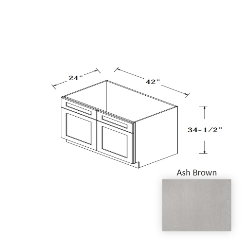 Sterfic SKU - VSB3621DR-ON. Oak. 36" x 34.5" Bathroom Vanity