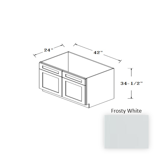 Sterfic SKU - VSB3621DR-ON. Oak. 36" x 34.5" Bathroom Vanity