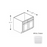 Framed Shaker Premium Wood White Shaker Base Cabinet Natural clear coat 1