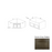 SBF36 Wood Storm Gray Shaker Sink Base Storm Gray Shaker 1